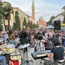Una manifestazione organizzata qualche anno fa in viale Arcella