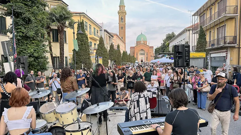 Una manifestazione organizzata qualche anno fa in viale Arcella