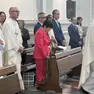 Silvana Ravazzolo durante la cerimonia di consacrazione