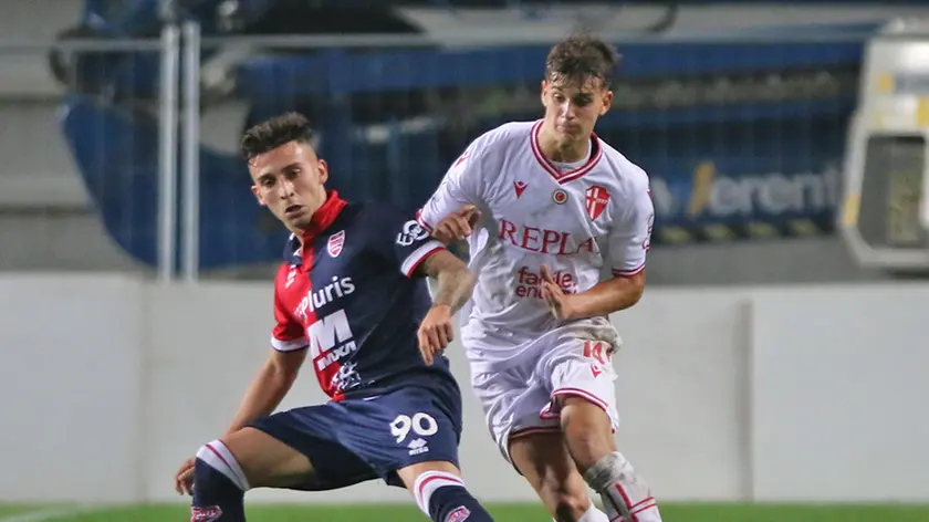 Aljosa Vasic, qui con la maglia del Padova contro la Virtus Verona nel 2022/23 (Foto Piran)