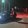 Un posto di blocco dei carabinieri