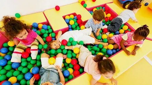 Piccoli ospiti di un asilo nido