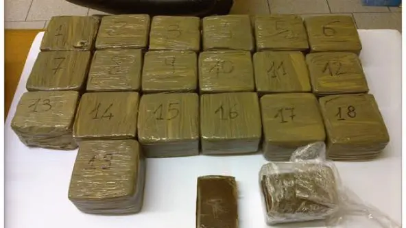 Maxi sequestro di eroina da parte della Finanza di Padova (foto d'archivio)