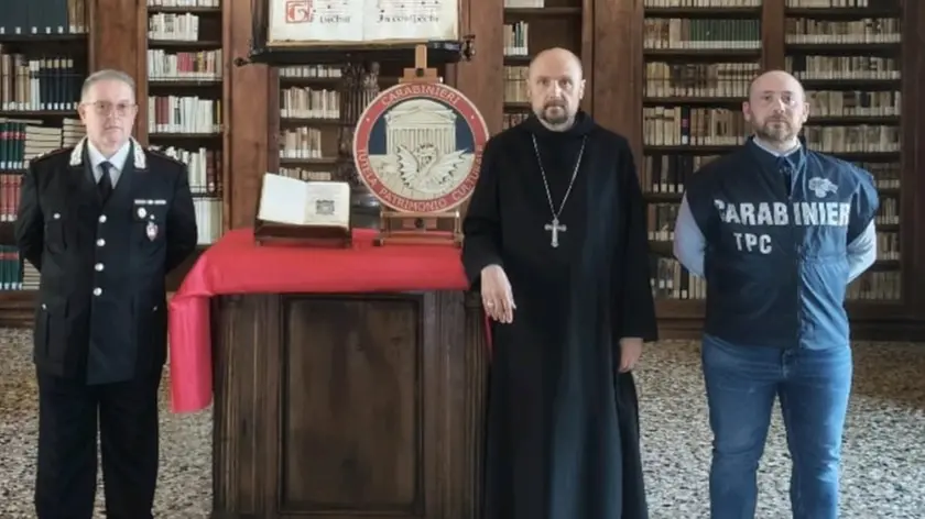 La consegna del manoscritto