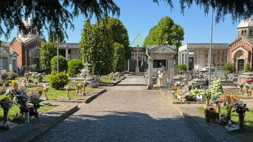 Il cimitero di Abano Terme