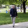 Andrea Ostellari al parco Milcovich all'Arcella
