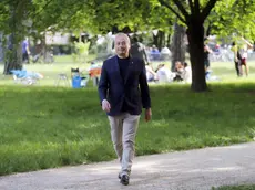 Andrea Ostellari al parco Milcovich all'Arcella