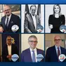 Sette assessori su dieci (quelli con le immagini a colori) della giunta Fedriga hanno deciso di rimettere le deleghe al Presidente