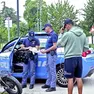 Controlli all'Arcella nel primo giorno di zona rossa