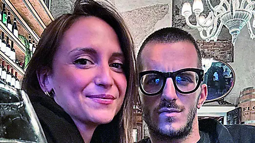 Il padovano Giulio Stoppa con la compagna, la friulana Valentina Urli, morta nell'incidente