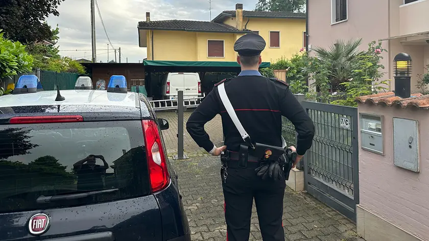 Il luogo della tragedia a Gazzo