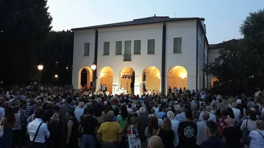 Il parco di Villa Obizzi, sede di alcuni degli eventi a programma
