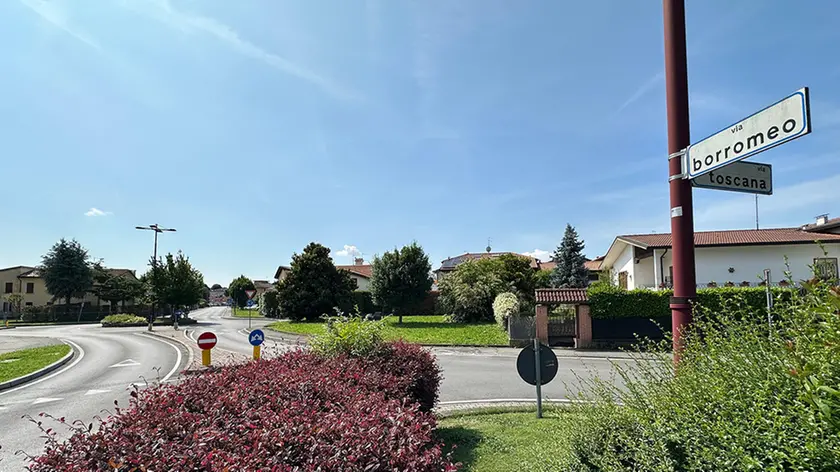 Il luogo dell'incidente (foto Piran)