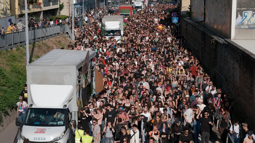 La precedente edizione del Pride a Padova