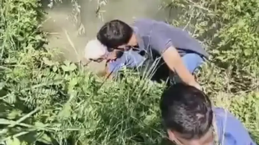 Il momento del salvataggio