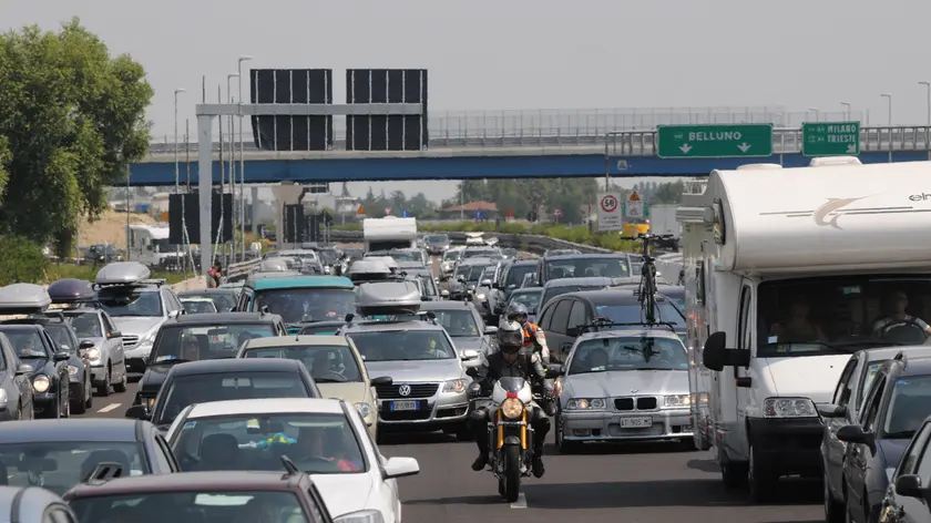 Traffico in aumento in A4
