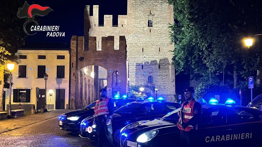 Controlli dei carabinieri a Este e Montagnana