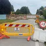 Via San Nicolò chiusa al traffico