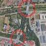 I ponti di via Ariosto interessati dagli interventi di manutenzione