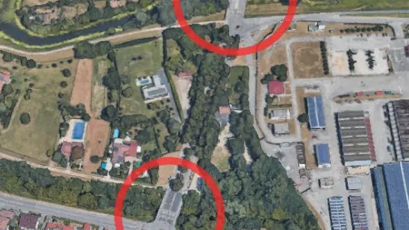 I ponti di via Ariosto interessati dagli interventi di manutenzione