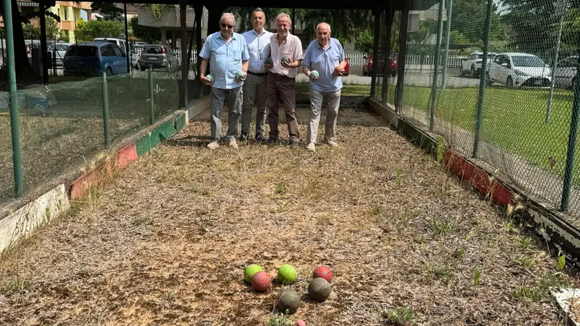 Ad Abano chiude l'ultimo campo da bocce