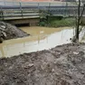 La vecchia canaletta sotto i binari