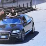 Un fotogramma dei trapper impegnati nelle riprese del video