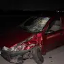 La Fiat Punto condotta dal 22enne arrestato