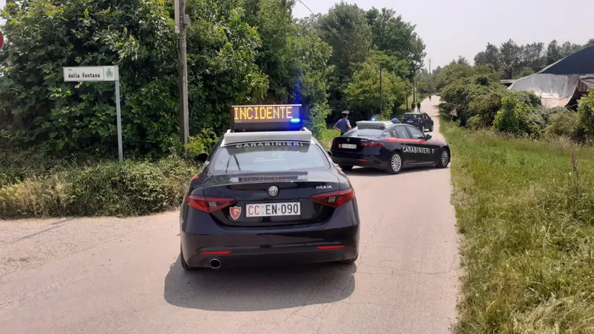 Giallo a Fontaniva, uomo di 59 anni è stato trovato ferito da un colpo d'arma da fuoco
