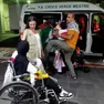 L'arrivo dei bambini da Gaza in aeroporto a Venezia