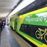 Uno dei nuovi treni regionali (Bruni)
