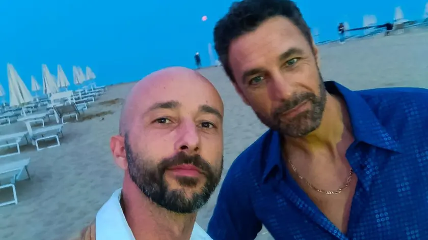 Giò Madonna con Raoul Bova a Jesolo