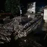 La frana a Cancia (foto assessore regionale Gianpaolo Bottacin)