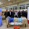 I vestiti consegnati dalla Guardia di Finanza