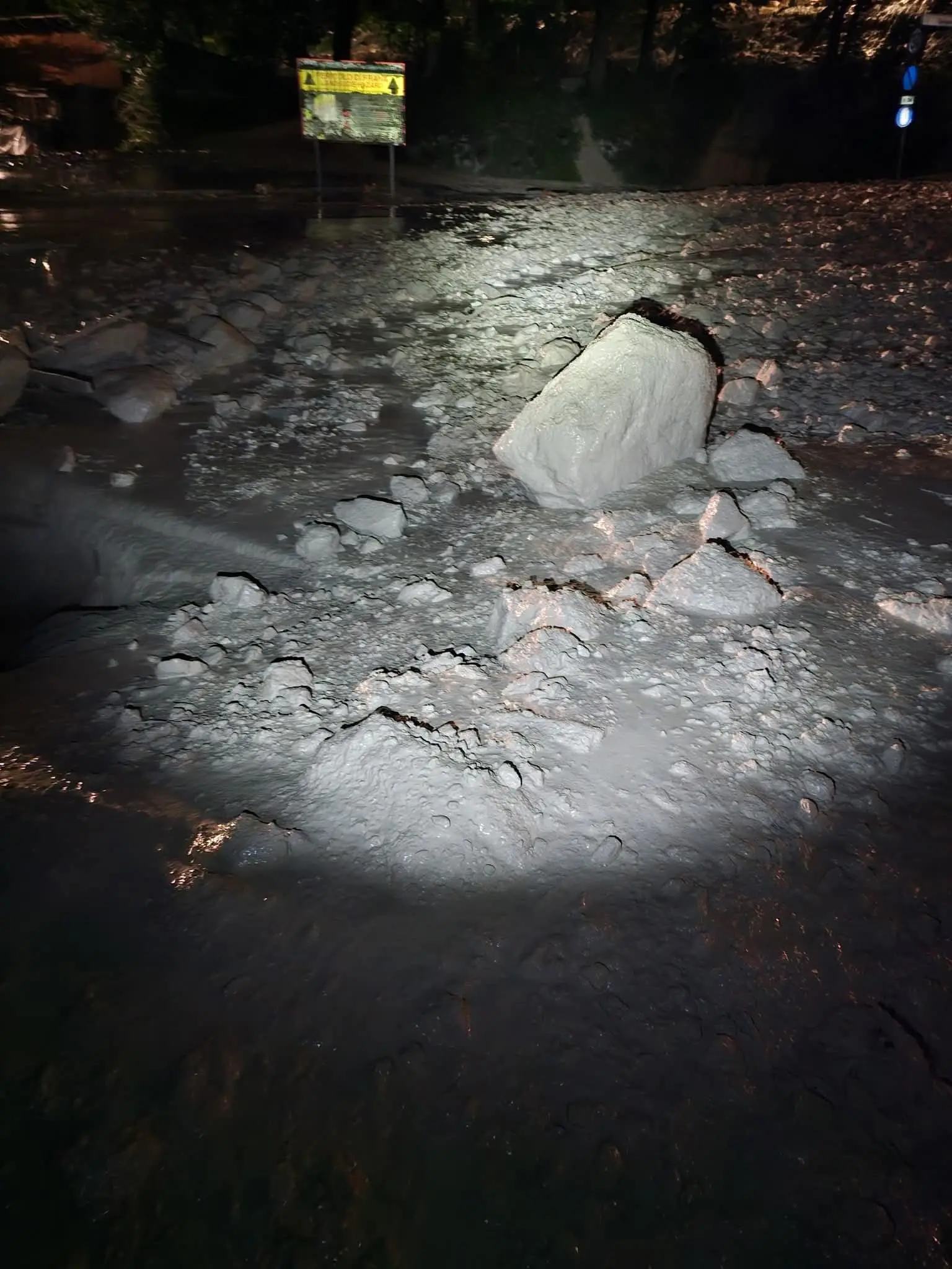 Le foto scattate dai residenti e dai vigili del fuoco nella notte tra domenica 15 e lunedì 16 giugno, quando l'abitato di Cancia di Borca di Cadore è stato invaso da una frana, e poi con la luce del sole, quando sono stati ben chiari i danni provocati.