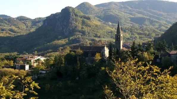 Un’immagine di Rocca Pendice vista da Teolo