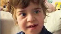 La piccola Agata Moro, 10 anni