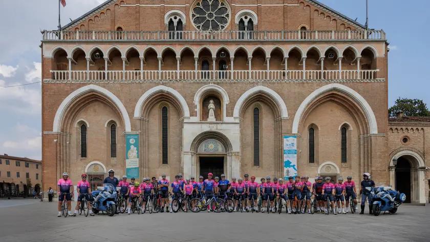 L'arrivo a Padova di Fabio Celeghin