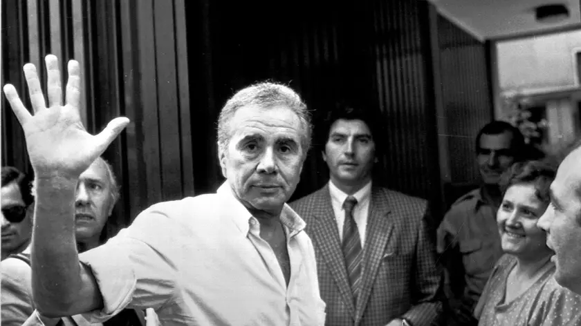Enzo Tortora in una immagine di archivio