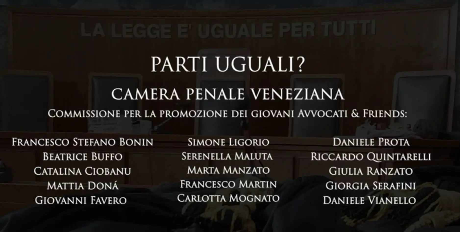 Gli autori del video
