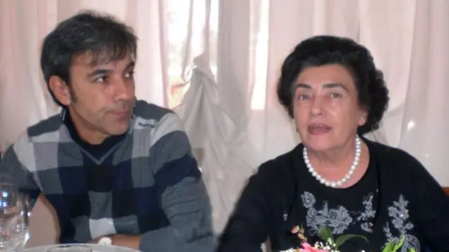 Carlo Levada e la madre Bruna Norma Polleghini