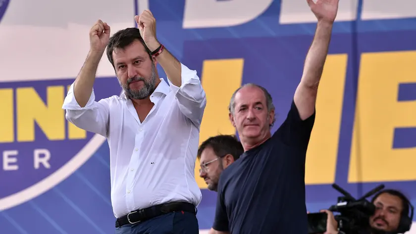Matteo Salvini e Luca Zaia
