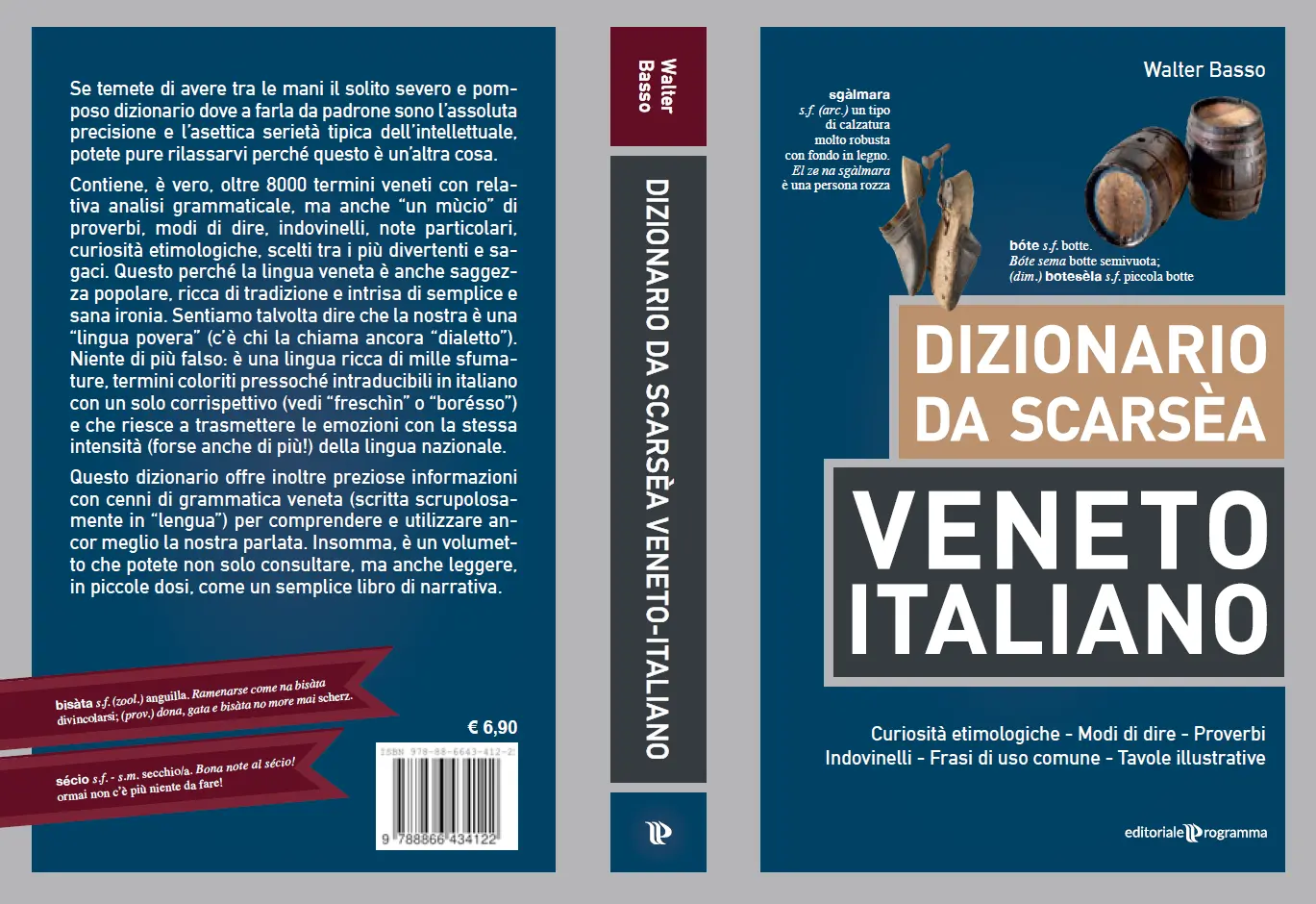 La copertina del "Dizionario da scarsèa"