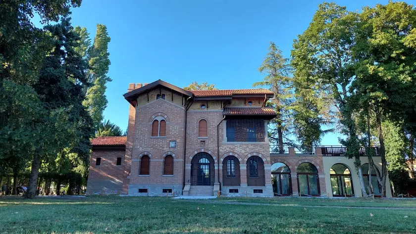 Villa Crescente a Roncaglia dove è avvenuta l'aggressione