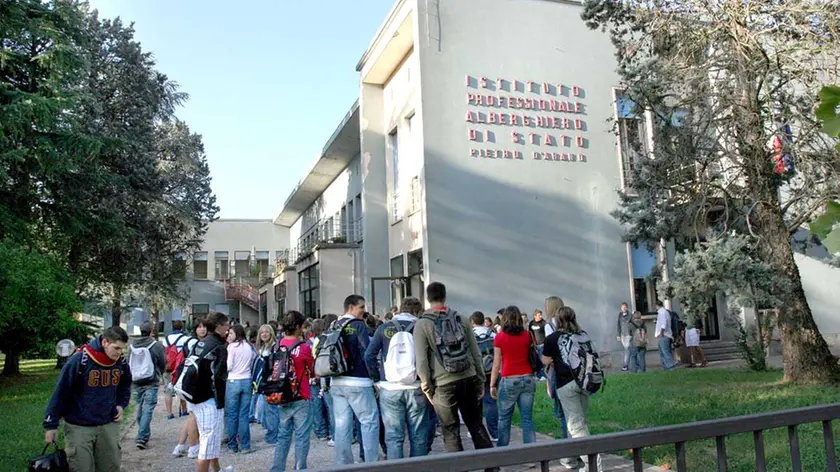 L'istituto alberghiero di Abano