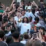 Il rapper Baby Touche in un video