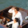 L’attore Orlando Bloom, senza Katy Perry ma con Tom Brady