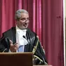 La cerimonia di consegna della laurea ad honorem che l'Università di Trieste ha conferito a Folgiero, ad di Fincantieri. Fotoservizio di Andrea Lasorte
