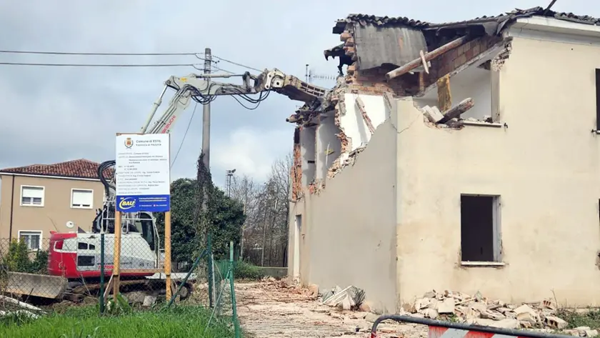 Il cantiere dove è avvenuto l'incidente