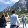 Il sopralluogo dei tecnici